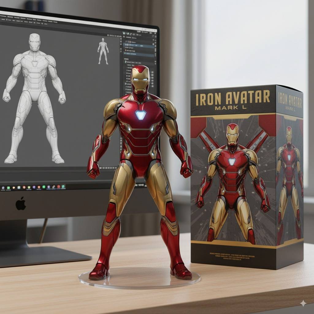 Iron Man - AI Action Figures Iron Man - AI Action Figures